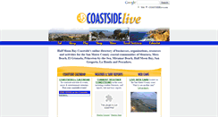 Desktop Screenshot of coastsidelive.com